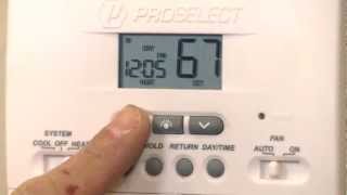 How To Install a Programmable Thermostat with Mensch with a Wrench [upl. by Mihe]