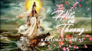 HIEU VA THUONG KARAOKE TONE NỮ [upl. by Anh]