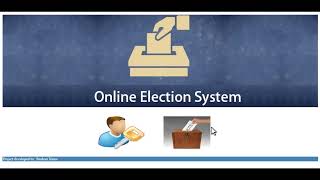 Online Election System Php [upl. by Kelcie]