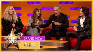 Tom Hanks Fangirls Over Cher  The Graham Norton Show [upl. by Eicyac]