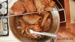 LAS MEJORES Y AUTENTICAS quotCARNITASquot DE PUERCO ESTILO MICHOACAN La mejor receta hecha en casa [upl. by Hsiwhem]