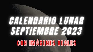 ▶ ASTROLOGÍA 4 FASES DE LA LUNA DE SEPTIEMBRE 2023 ✅ CALENDARIO LUNAR SEPTIEMBRE 🚀 DÍA HORA SIGNO [upl. by Lenra]