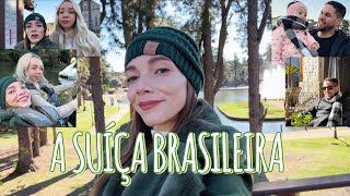 NÃO VÁ PARA GRAMADO SOZINHO VLOG NA SUÍÇA BRASILEIRA [upl. by Nairot]