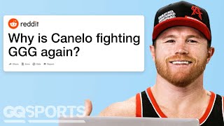 Canelo Álvarez Replies to Fans on the Internet  Actually Me  GQ Sports [upl. by Lynnett]