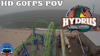 Hydrus Front Row POV Casino Pier 2021  Seaside Heights New Jersey [upl. by Risay]