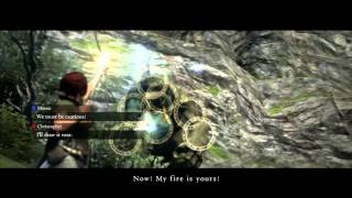 Dragons Dogma PS3 Cyclops BOSS BATTLE [upl. by Whit]