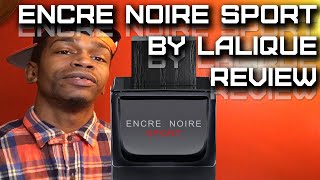 Encre Noire Sport by Lalique Mens Fragrance  Cologne Review [upl. by Zemaj]