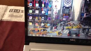 NEC LaVie Z Windows 8 を撮ってみた [upl. by Navis]