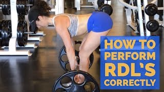 How to do Romanian Deadlifts Correctly and Safely [upl. by Llib]