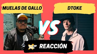 ¡ESTO te Dejará con Dolor de Muelas  Dtoke vs Muelas de Gallo Batalla Escrita Línea 16 XL Reacción [upl. by Trelu]