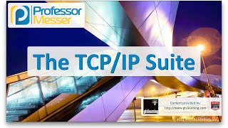 The TCPIP Suite  CompTIA Network N10006  52 [upl. by Sherard]