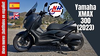 Yamaha XMAX 300 2023  Test Ride Review Walkaround Soundcheck 0 to 100 kph  VLOG 383 [upl. by Mikkanen668]