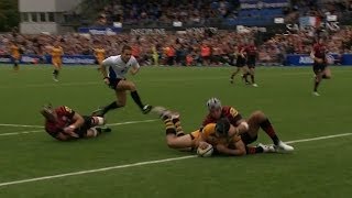 Chris Bell vs Saracens  Try Of The Week Round 5 [upl. by Alfredo102]