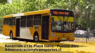 213e Transantiago  Caio Mondego H 132  Mercedes Benz O500U Bluetec 5 [upl. by Crockett928]