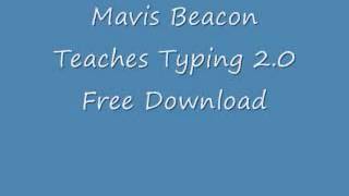 Mavis Beacon Teaches Typing 8Run Screen and Mindscape Logo [upl. by Priscilla]