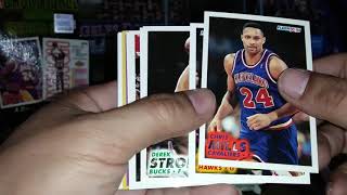 Opening a box of 9394 Fleer Basketball Series 2 Hunting Penny and Webber [upl. by Hibbert]