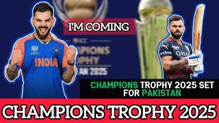 Champion Trophy 2025 to be Held in Pakistan  Virat Kohli Prepares for the Big Stage [upl. by Cilo870]