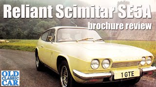 A Reliant Scimitar GTE SE5A brochure review [upl. by Vaden199]