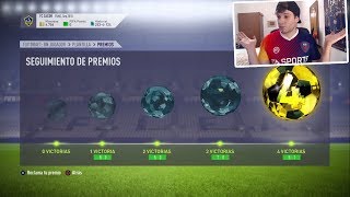 ¿QUÉ PASA SI GANAS UN FUT DRAFT OFFLINE EN LEYENDA  FIFA 18 [upl. by Hannazus]