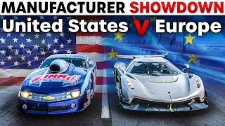 Forza Horizon 5  USA VS Europe  Manufacturer Showdown [upl. by Llenreb]