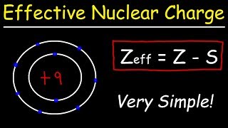 How To Calculate The Effective Nuclear Charge of an Electron [upl. by Marti685]