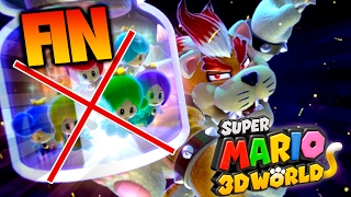 ¡NO A LA MERMELADA DE HADITAS RETRASADEITEDS  Super Mario 3D World FINAL [upl. by Neddie]