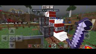 BOMBARDEO en MINECRAFT usando KATYUSHAS [upl. by Imar506]