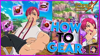 BEST Team And Gear For Festival Cusack 7DS Guide  Seven Deadly Sins Grand Cross [upl. by Ryter]