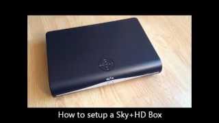 How to Setup a SkyHD Box [upl. by Disini86]