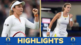 Donna Vekic vs Lucia Bronze HIGHLIGHTS  Olympics Paris 2024 [upl. by Bixler]