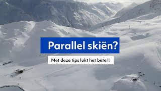 Parallel skiën Met deze tips lukt het beter [upl. by Eisenberg484]