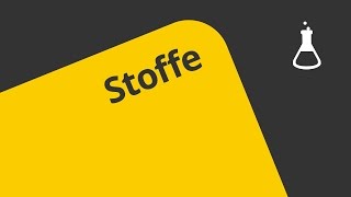 Stoffe Ihre Sinneseindrücke  Chemie  Allgemeine und anorganische Chemie [upl. by Giza]