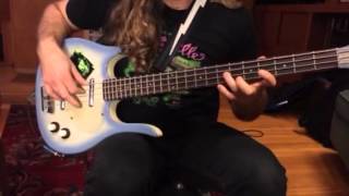 Jeepster T Rex for Bass guitar [upl. by Aynekal864]