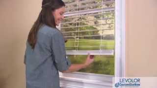 How To Install Levolor Cordless Blinds [upl. by Langston]