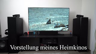 Vorstellung meines Heimkinos LG OLED Klisch RP8000f RP6000f R34C [upl. by Gawen527]