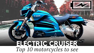 10 Modern Cruiser Motorcycles with Electric Motors that Exist Today [upl. by Worl]