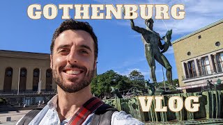 Gothenburg Sweden Vlog  Backpacking Europe [upl. by Adabel]