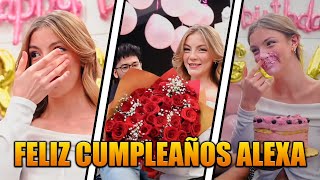 Alexa LLORA de EMOCION por la SOPRESA de CUMPLEAÑOS de ZEIN ❤👀 [upl. by Oimetra]