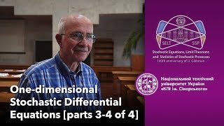 Onedimensional Stochastic Differential Equations A Brief Overview parts 34 of 4 [upl. by Shepard]