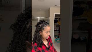 Do My Knotless Braids With Me diyhairstyles knotlessbraids knotlessbraidstutorial [upl. by Olsson981]