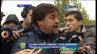 Caruso Lombardi quotPlacente es un terrible cagónquot [upl. by Naujd]