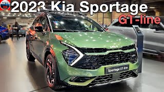 NEW 2023 Kia Sportage GTline  FIRST LOOK interior exterior [upl. by Honorine769]