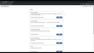 I have created a Job Board in Django [upl. by Tansy584]