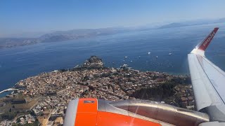 EasyJet Airbus A320 Takeoff  Corfu Airport to Bristol 4K UHD [upl. by Evangelia801]