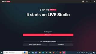 Download TikTok Live Studio for PC [upl. by Neeli]