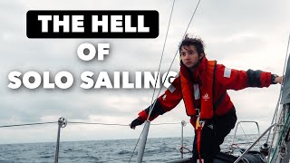 THE HELL of Solo Sailing  English Channel  Ep 002 [upl. by Ty]