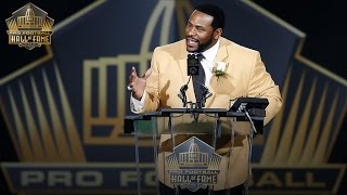 Jerome Bettis 2015 Pro Football Hall of Fame speech [upl. by Irah649]