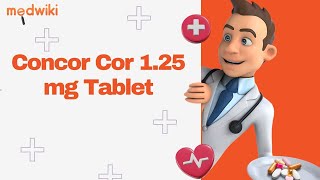 Concor Cor 125 Tablet [upl. by Askari]