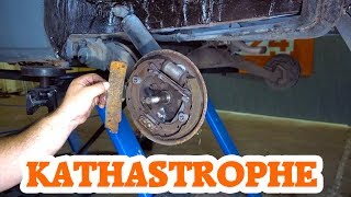 RENAULT KANGOO  PROJEKTAUTO  KATASTROPHALER BREMSENZUSTAND 🔧 🔧 🔧 [upl. by Eynttirb]