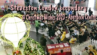 Steveston London secondary Musical Performance Christmas Wishes 2023  Aberdeen Centre richmond [upl. by Nyleuqaj]